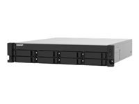 Bundle QNAP TS-832PXU-RP-4G 8-Bay NAS AL324 4Go DDR4 UDIMM RAM SATA 6Gb/s + QSW-1105-5T Broadcom 5ports SW