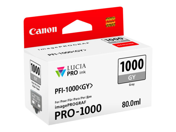 CANON 1LB PFI-1000gy Ink gray standard capacity 80ml 1-pack iPF1000