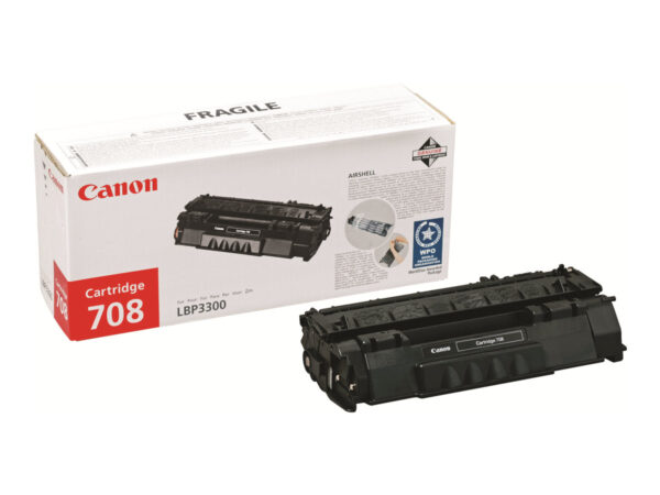 CANON 708 cartouche de toner noir faible capacité 2.500 pages pack de 1