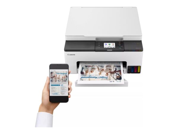 CANON MAXIFY GX1050 MFP colour ink-jet refillable A4 210x297mm A4 15 ipm print 250 sheets USB 2.0 LAN Wi-Fi