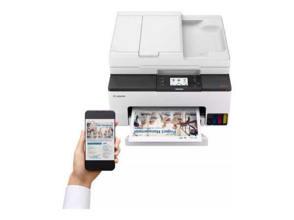 CANON MAXIFY GX2050 MFP colour ink-jet refillable A4 210x297mm A4 15 ipm print 250 sheets USB 2.0 LAN Wi-Fi
