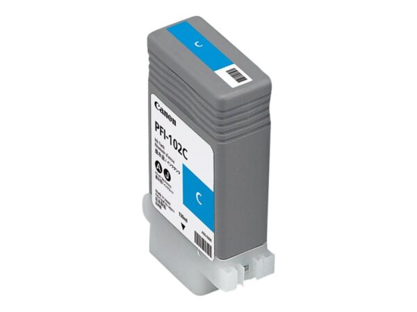 CANON PFI-102C cartouche encre teintée cyan capacité standard 130ml pack de 1
