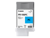 CANON PFI-106PC cartouche dencre photo cyan capacité standard 130 ml pack de 1