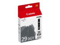 CANON PGI-29 DGY cartouche d encre gris foncè capacité standard 710 pictures pack de 1