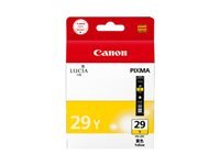 CANON PGI-29 Y cartouche d encre jaune capacité standard 1.420 pictures pack de 1