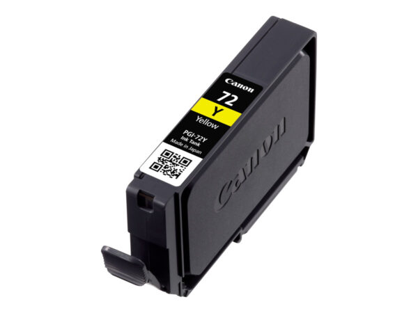 CANON PGI-72 Y cartouche d encre jaune capacité standard 380 photos pack de 1
