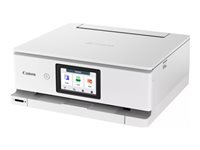 CANON PIXMA TS8751 MFP colour ink-jet A4 15 ipm print 200 sheets USB 2.0 Wi-Fi white