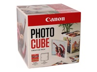 CANON pp-201 Ink Cartridge 5×5 Photo Cube Creative Pack White Pink