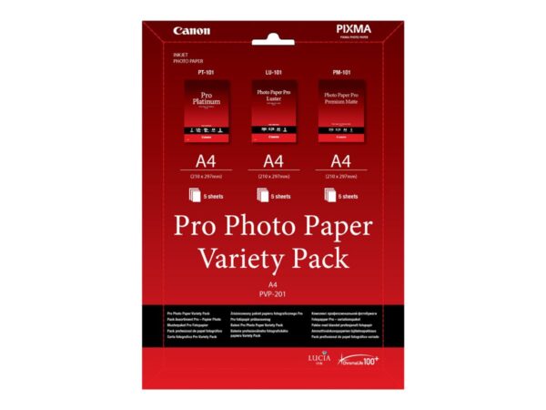 CANON PVP-201 Pro Variety Pack A4 pack de 1