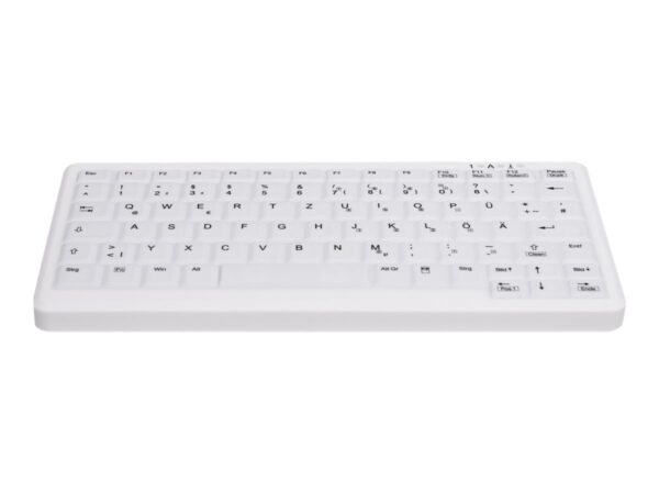 CHERRY AK-C4110F-U1-W/FR Wired keyboard compact without numpad washable USB white (FR)