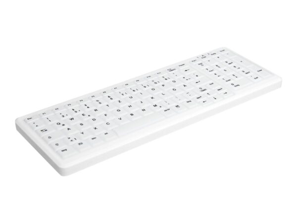 CHERRY AK-C7000F-U1-W/GE Active Key Corded Keyboard (GE)