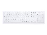 CHERRY AK-C8100F-FUS-W/FR Wireless keyboard standard form waterproof IP68 USB white (FR)