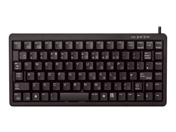 CHERRY Compact corded Keyboard USB black (DE)
