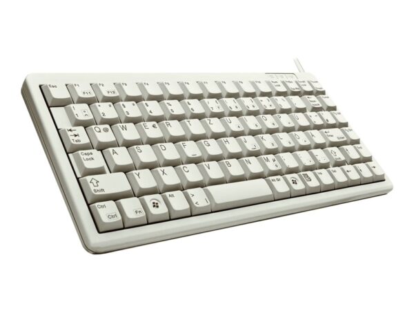 CHERRY Compact corded Keyboard USB grey Win95 (GB)