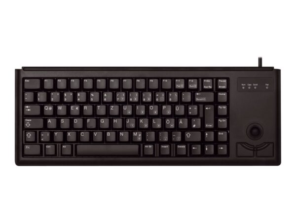 CHERRY Compact Trackball Keyboard USB black (DE)