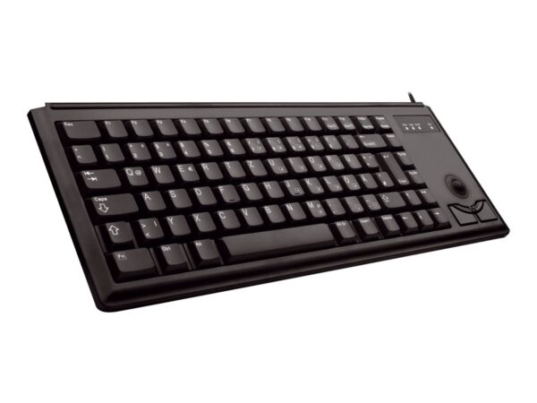 CHERRY Compact Trackball Keyboard USB black (DE)
