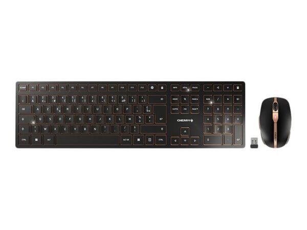 CHERRY DW 9100 Slim Wireless Keyboard and Mouse (CH)