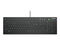 CHERRY Flat Profile Hygiene Desktop Keyboard Sealed USB Black (FR)
