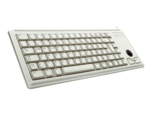 CHERRY G84-4400 TRACKBALL KEYBOARD Compact Trackball Keyboard grey (EU)