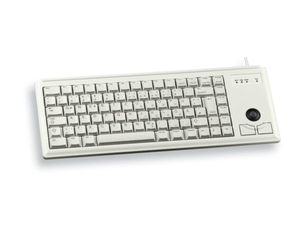 CHERRY G84-4400 TRACKBALL KEYBOARD Compact Trackball Keyboard grey (EU)