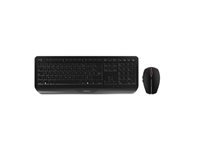 CHERRY GENTIX Desktop Wireless desktop Keyboard and Mouse USB black (FR)