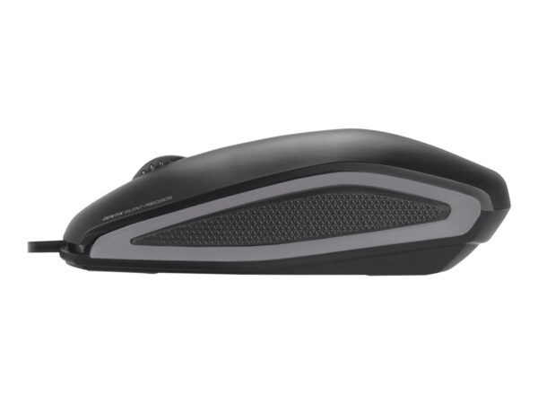 CHERRY GENTIX SILENT Souris optique 1000 dpi 3 boutons Silencieuse USB noire
