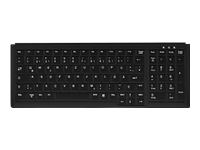 CHERRY Industry 4.0 Compact Notebook Style Keyboard with NumPad PS2 Black (FR)