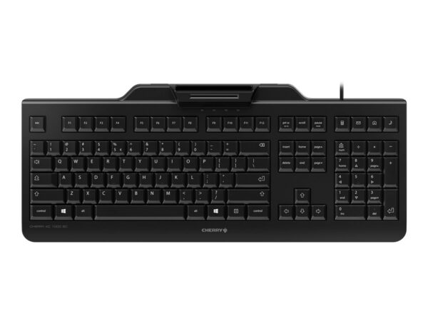 CHERRY KC 1000 Sc Contact Smart Card Corded Keyboard Black (EU)