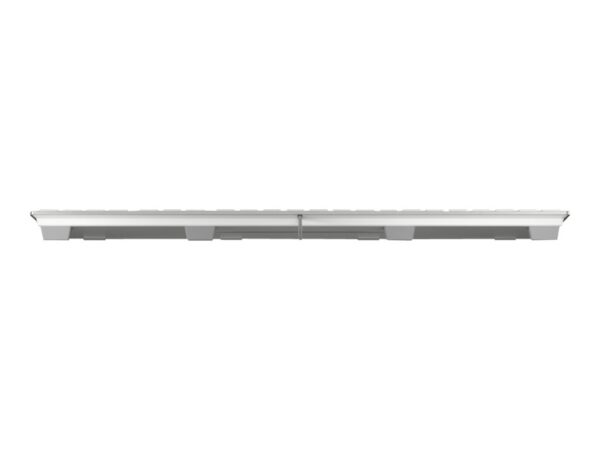 CHERRY KC 6000 SLIM Clavier 105+6 touches USB blanc/argent Layout Qwerty International