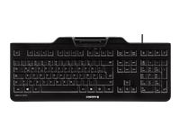 CHERRY KC1000 SC corded Security Keyboard USB ultraflat black with integrated Smartcard-Terminal (CH)
