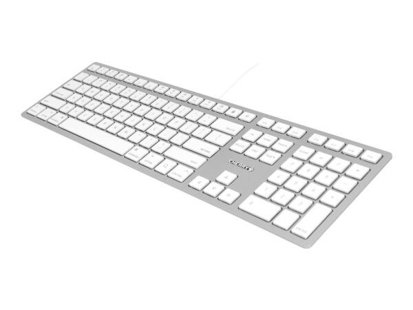 CHERRY KC6000 SLIM FOR MAC – Corded Keyboard – USB – SILVER (US)