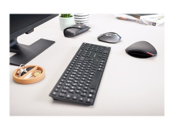 CHERRY KW 9100 SLIM Rechargeable desktop set (CH)