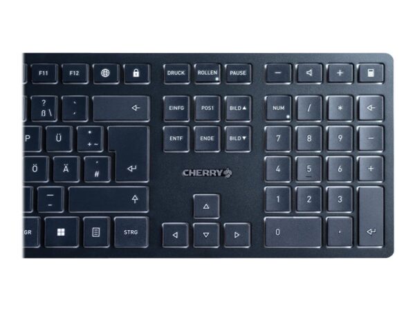 CHERRY KW 9100 SLIM Rechargeable desktop set (CH)