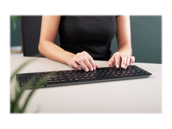 CHERRY KW 9100 SLIM Rechargeable desktop set (DE)