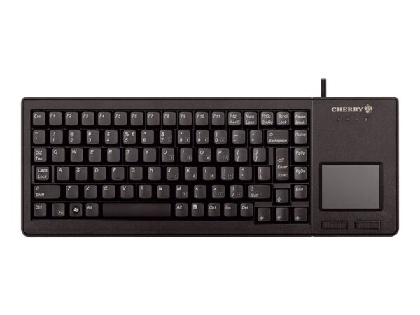CHERRY Mechanical Keyboard With Low Profile Keys 89 Black USB Built-In Touchpad (FR)