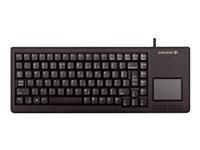 CHERRY Mechanical Keyboard With Low Profile Keys 89 Black USB Built-In Touchpad (FR)