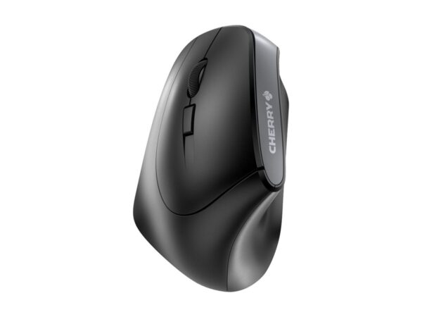 CHERRY MW 4500 LEFT Souris sans fil optique 600/900/1200 dpi 6 boutons inclinaison 45° pour gaucherse 45 degrés -USB noire – Gaucher