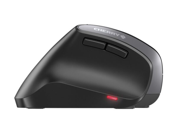 CHERRY MW 4500 LEFT Souris sans fil optique 600/900/1200 dpi 6 boutons inclinaison 45° pour gaucherse 45 degrés -USB noire – Gaucher
