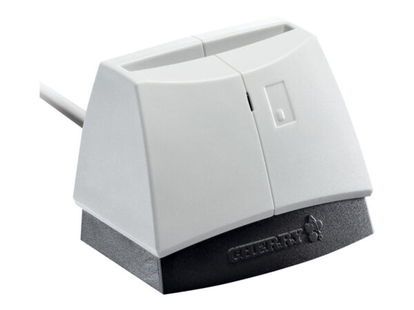 CHERRY SMARTTERMINAL ST-1144 Lecteur de carte avec base alourdie USB noir/blanc