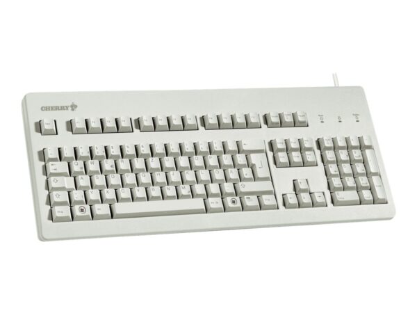 CHERRY Standard corded Keyboard Linear USB grey (US) US-english with EURO symbol