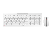 CHERRY Stream Desktop Keyboard and Mouse Pale Grey (EU)