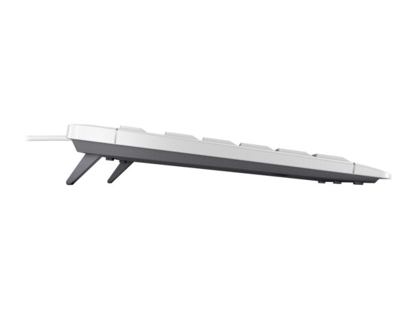 CHERRY Stream Keyboard Clavier 104+10 touches USB gris Layout Qwerty International (EU)