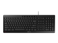 CHERRY STREAM KEYBOARD Clavier 104+10 touches USB noir Layout Qwerty International