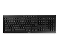CHERRY STREAM KEYBOARD Clavier 105+10 touches USB noir (GB)