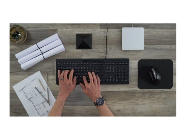 CHERRY Stream Keyborad Clavier 105+10 Touches USB Noir Layout Suisse