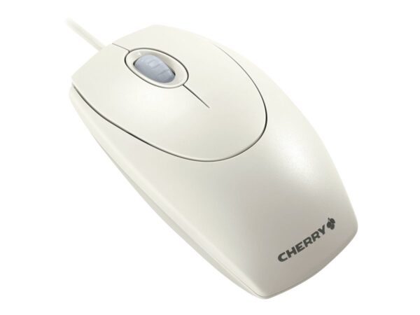 CHERRY WHEELMOUSE M-5400 Souris optique 1000 dpi 3 boutons USB+PS/2 grise claire