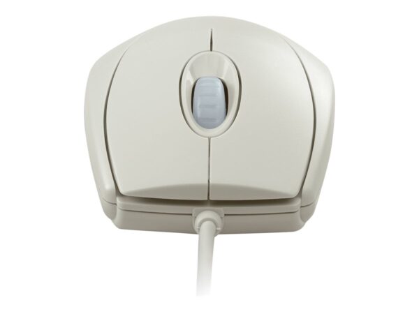 CHERRY WHEELMOUSE M-5400 Souris optique 1000 dpi 3 boutons USB+PS/2 grise claire