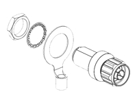 CISCO 2.4 and 5 GHz Lightning Arrestor N Connector