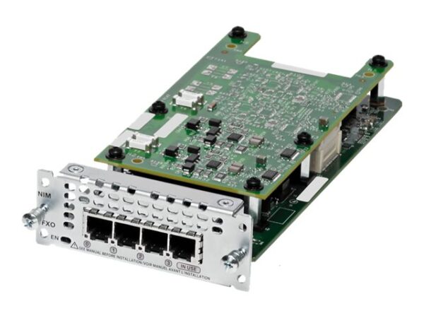 CISCO 4-port Network Interface Module – FXO Universal