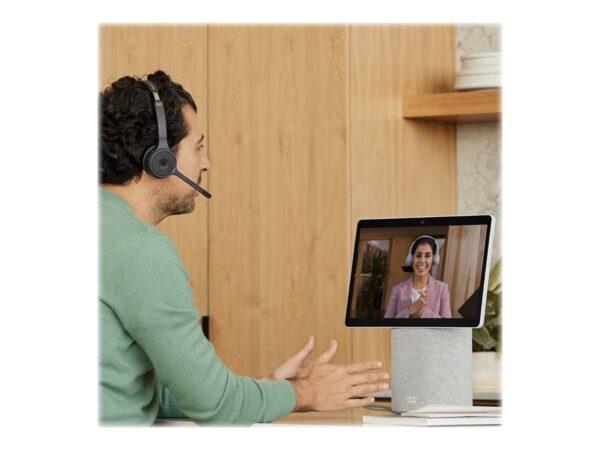 CISCO 721 Wireless Single On-ear Headset USB-A Bundle-Carbon Black
